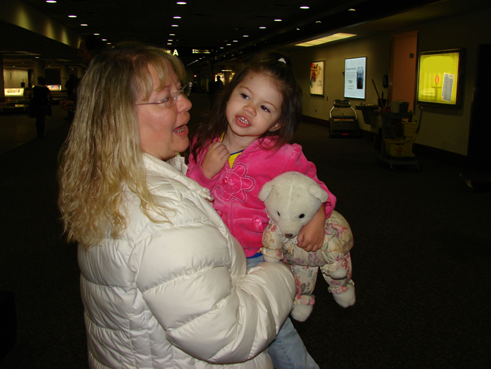 Valerie home from Ecuador