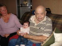 Happy Thanksgiving! Great Grandpa and Me!!